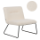 Beliani Armchair COTULLA Boucle White 1
