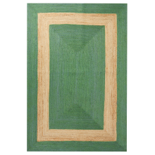 Rug KARAKUYU Green 200 x 300 cm Jute