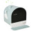 PawHut Arenero para Gato Verde 43 x 44 x 47 cm 1