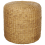 Beliani Pouffe BICHIR Water Hyacinth Beige 1