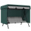 Outsunny Funda Protectora para Columpio Verde 215 x 155 x 150 cm 1
