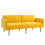 Homcom Sofá Cama 2 Plaza Amarillo 173 x 75 x 73 cm 1