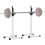 Homcom Soporte Barras Pesa Blanco 52 x 48 x 160 cm 1