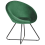 Beliani Dining Chair FLOBY II Velvet Emerald Green 1