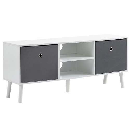 Homcom Mueble de TV Bicolor 110 x 29 x 46.5 cm