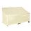 Outsunny Funda Protectora de Banco Beige 140 x 84 x 94 cm 1