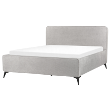 Bed Fabric VALOGNES 160 x 200 cm (EU King Size) Light Grey