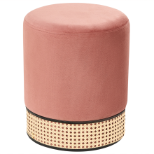 Pouffe YANKTON Velvet Pink