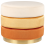 Beliani Pouffe LOUIN Velvet Orange 1