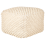 Beliani Pouffe KINGRI Cotton Light Beige 1