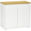 Homcom Aparador de Salón Blanco 80 x 37 x 75 cm 1