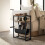 Homcom HOMCOM Narrow Side Table, End Table with 3-Tier Storage for Living Room 1