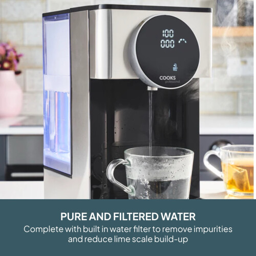 Cooks Professional Cooks Professional 4L Digital Hot Water Dispenser | Silver 2
