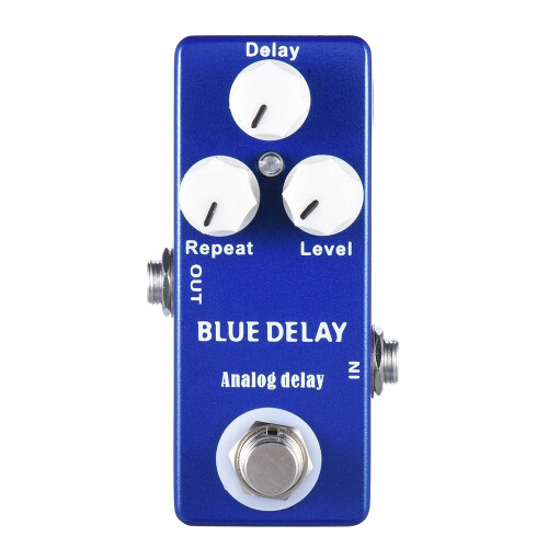 Πεντάλ εφέ κιθάρας RNCYN Μίνι πετάλι Αναλογικό Delay True Bypass 1
