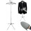 (Gray)Foldable Ironing Support Stand With Garment Steamer Pad And Alloy Material Daily 3
