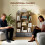 Homcom HOMCOM 12-Tier Bookshelf, Bookcase w/ 2 Folding Drawer, Rustic Brown 7
