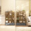 Homcom HOMCOM 12-Tier Bookshelf, Bookcase w/ 2 Folding Drawer, Rustic Brown 8