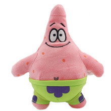 (Patrick Star-25cm)Spongebob Squarepants Cartoon Plush Toy Animation Stuffed Soft Doll Kids Gift