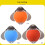 Interactive cat toy - Phoesky - Bouncy ball - Refillable - Silicone + Plastic - Orange 6