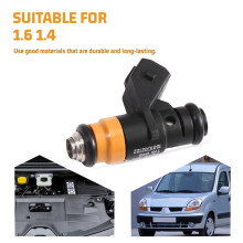 4 Piezas Boquilla de Inyector de Combustible 8200240488 H029611 para 1.6 1.4 Clio Megane Scenic Kango