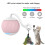 Interactive Light-Up Cat Ball - Phoesky - 59mm - Silicone - TPU - ABS - Automatic - Intelligent 2