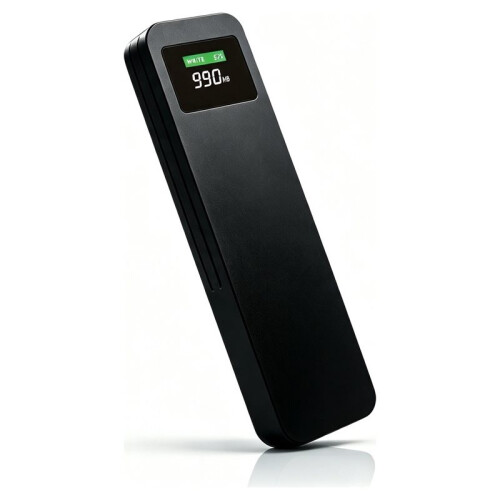 M.2 NVMe  SSD Enclosure  Display 10Gbps USB 3.2 Case Box Portable External M2 Adapter Case Support UASP Trim