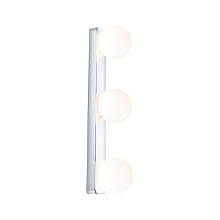 Paulmann 71063 wall luminaire Selection Bathroom Gove IP44 G9 230V max. 3x20W dimmable chrome, satin bathroom luminaire