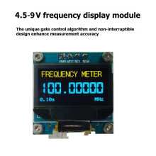 PLJ-096OLED-L1 Frequency Counter Meter Module 1kHz-100MHz 0.96 Inch OLED Display Digital Signal Measurement Tool
