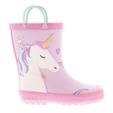 (Pink, 10 (Children's)) Princess Stardust Girls Wellies Infants Orla pink UK Size