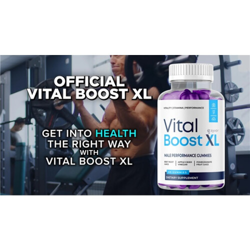 Vital Boost XL Male Gummys Advanced Formula 60 Gummies 1