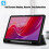 Θήκη για tablet Lenovo M11 RNCYN Δέρμα PU Τριπλό Μονόχρωμη 5