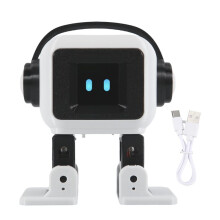 AI EMO Robot ESP32-S3 Main Control 1.54inches Screen Intelligent Interactive Voiceprint Recognition Companion for Child