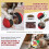 Interactive dog toy - Phoesky - 15.5x8.75 cm - Red - Brain development - Suitable for all sizes 4