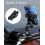 Bicycle handlebar mount - RNCYN - Double socket - Diameter 2.54 cm - Aluminum - Black - Handlebar mounting 4
