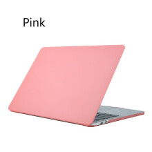 Macbookhoes - RNCYN - Milieuvriendelijk - Compatibel met Macbook Air 13.6 M2 2022 - Hard plastic - Wijnrood