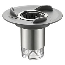 Enhanced Turbo Drain Core Magnetic Self Closing Valve Insect Proof Smell Proof Removable Inner Strainer Hair Catcher