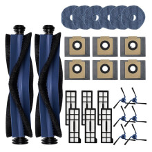 26 Pack Replacement Parts Compatible with for X10 Pro Omni Robot Vacuum for Efficient Cleaning