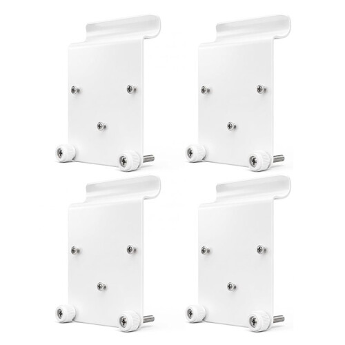 Supporto A 4 Pacchi Compatibile con per  SoloCam S340 E30 E42 e 4G LTE Cam S330, Supporto da Parete Resistente Alla Ruggine per Esterni