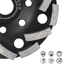 Disco di Rettifica In Cemento da 5 Pollici, Disco di Rettifica In Diamante per Granito