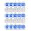 25pcs LED Coaster Light  Coasters LED Bottle Light Bottle Glorifier LED Stickers Coaster Light  for Drinks 1