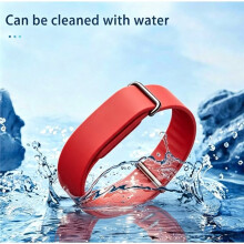 Weiches Silikon-Uhrenarmband für   Air Gummiarmband für   Air Sportarmband Rot