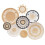 8 Pcs Boho Wall Basket Decor Decorative Bulrush Woven Basket Wall Decor Boho Wall Art Round Wall Hanging Baskets 1