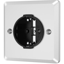 Prise de Courant Schuko EU Plaque Murale 86mm X 86mm Prise de Courant AC 250V 16A