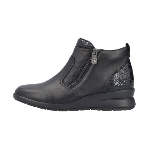 Rieker Bottines Cuir Rieker Lugano - Noir