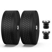 BUCKLOS Ruban de Guidon, Extra Épais, Doux, en Silicone EVA Antidérapant pour Vélo de Route, Prise en Main Confortable avec Absorption des Chocs