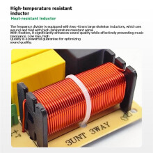 WEAH-306 250W 3-Way Audio Frequency HiFi Crossover Treble Midrange Bass Speaker 4-8 Ohm Crossover Filter Board