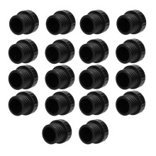 18 Stuks Veiligheidsdoppen voor Lichtsocket, Stekkers Lichtsocket Einddoppen, Lichtbulb Socket Dekdoppen voor Sfeerverlichting, Inbouw