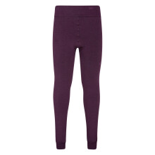 (L-XL, Purple) Mountain Warehouse Childrens/Kids Fluffy Fleece Lined Leggings