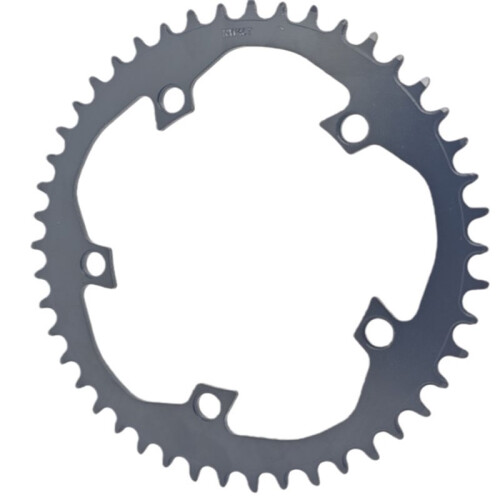 Coroa Substituta de 130BCD 46T com Dentes Positivos e Negativos, Adequada para Bicicletas Elétricas com Motor Central 2