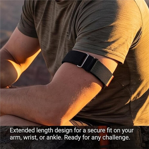 Nylon Bicep Band for  for  Air, Adjustable Upper‑Arm Sports Loop Bracelet Accessory